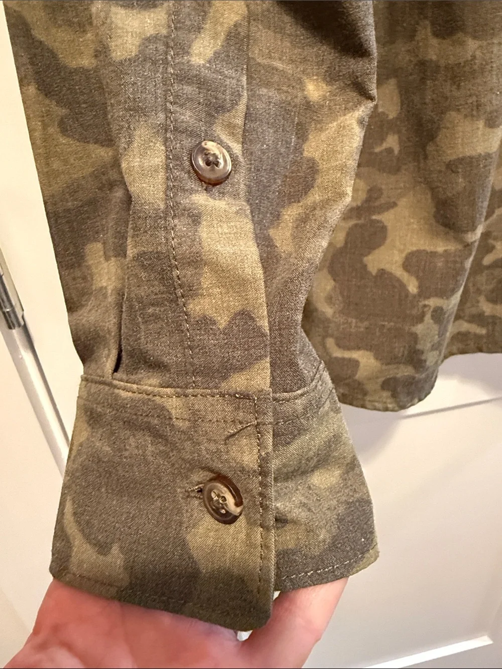 The North Face Men's Camouflage Shirt size L